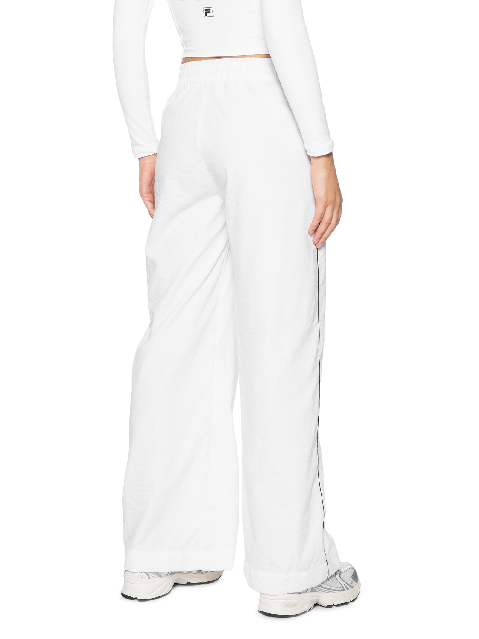 Calça Feminina Wide F-Box Branco Fila