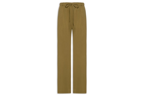 Calça Feminina Wide Leg - Marrom