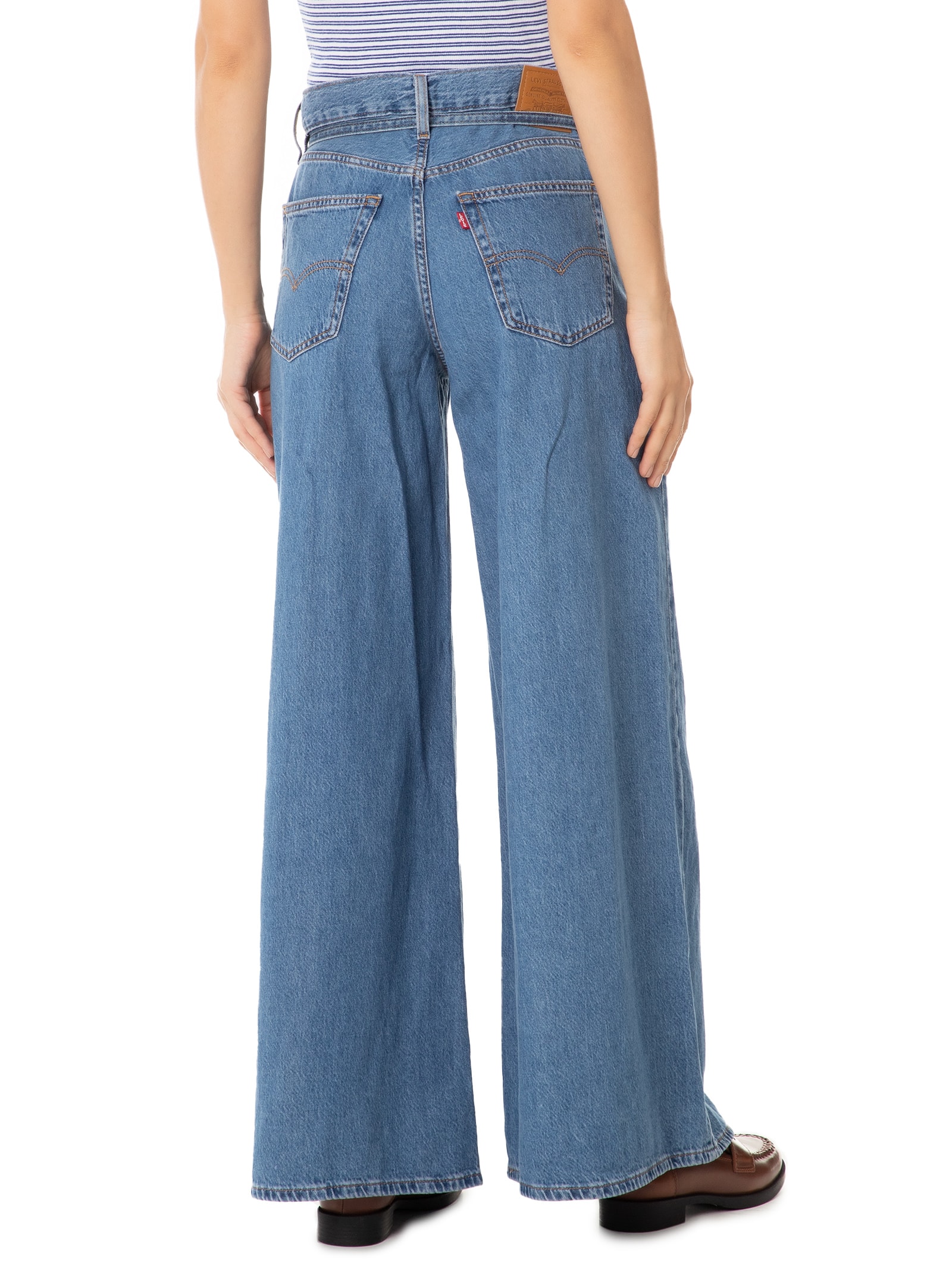 Levi's - Calça Feminina Xl Superwide - Azul