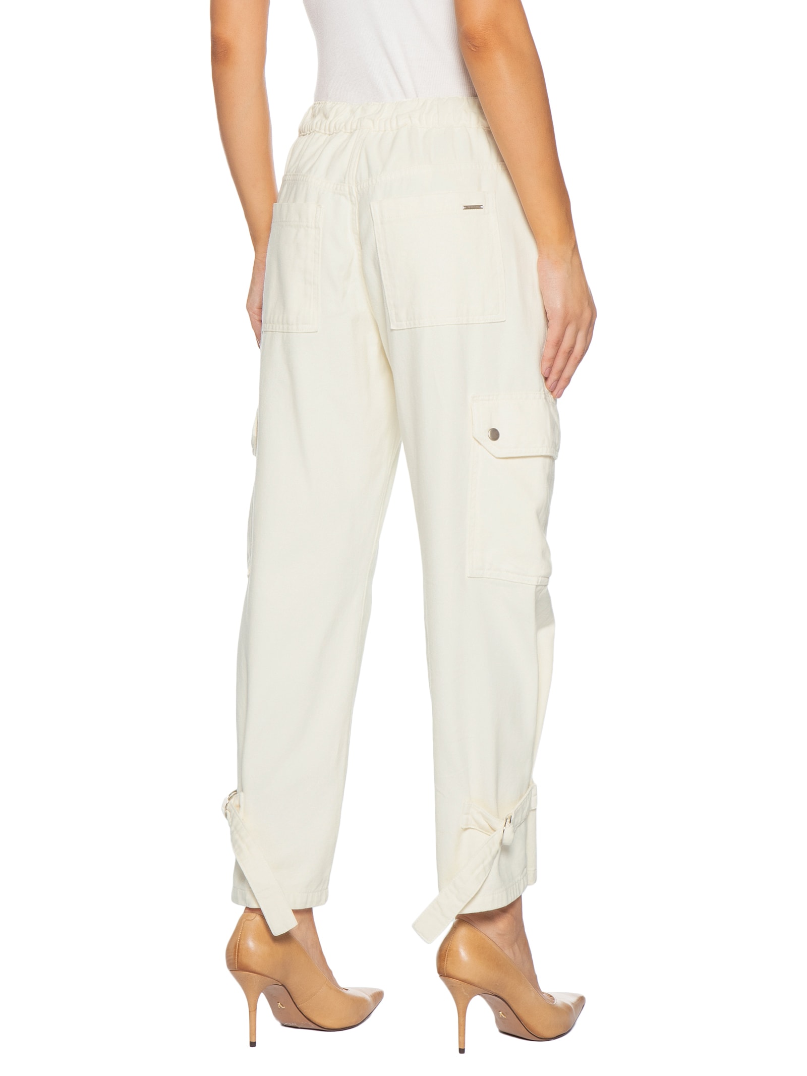 Calça Feminina Zara Amarelo P7 Jeans