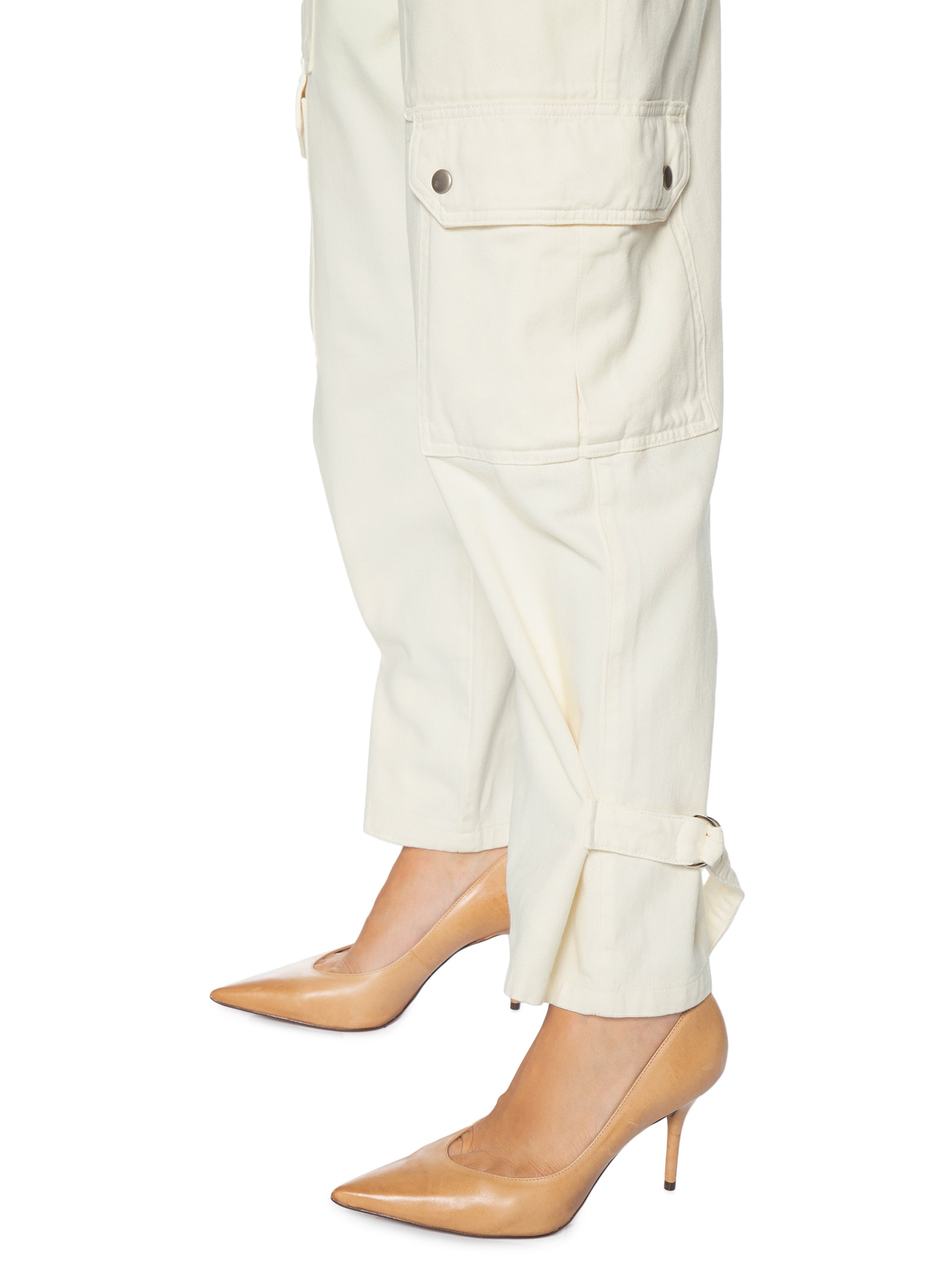 Calça Feminina Zara Amarelo P7 Jeans