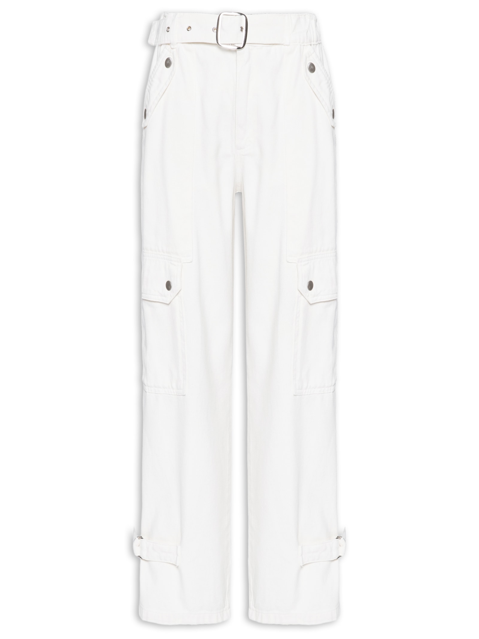 Calça Feminina Zara Branco P7 Jeans