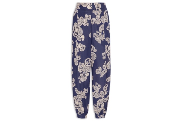 Calça Feminino Estampa Marinha – Azul