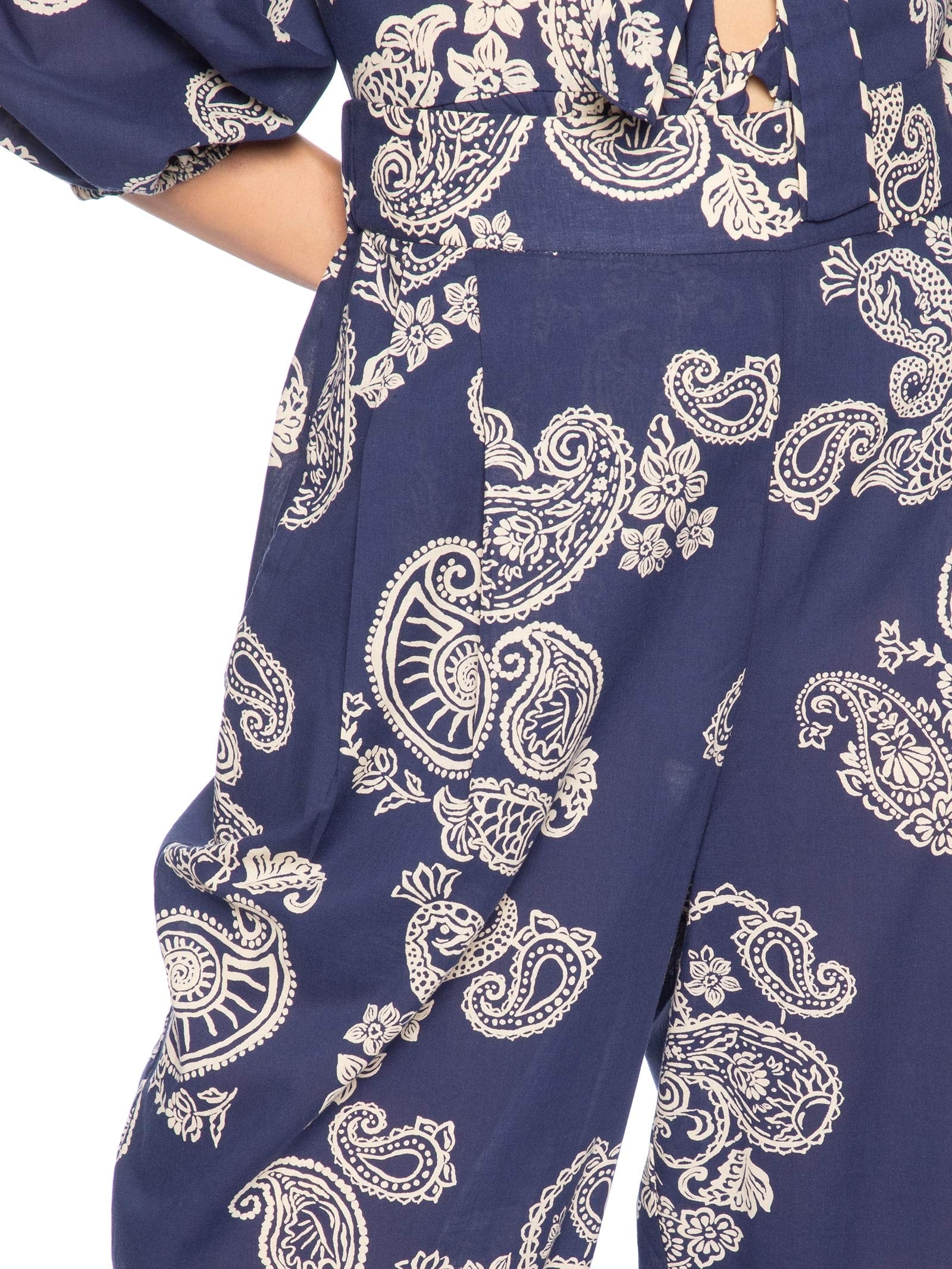 Calça Feminino Estampa Marinha – Azul Dress To