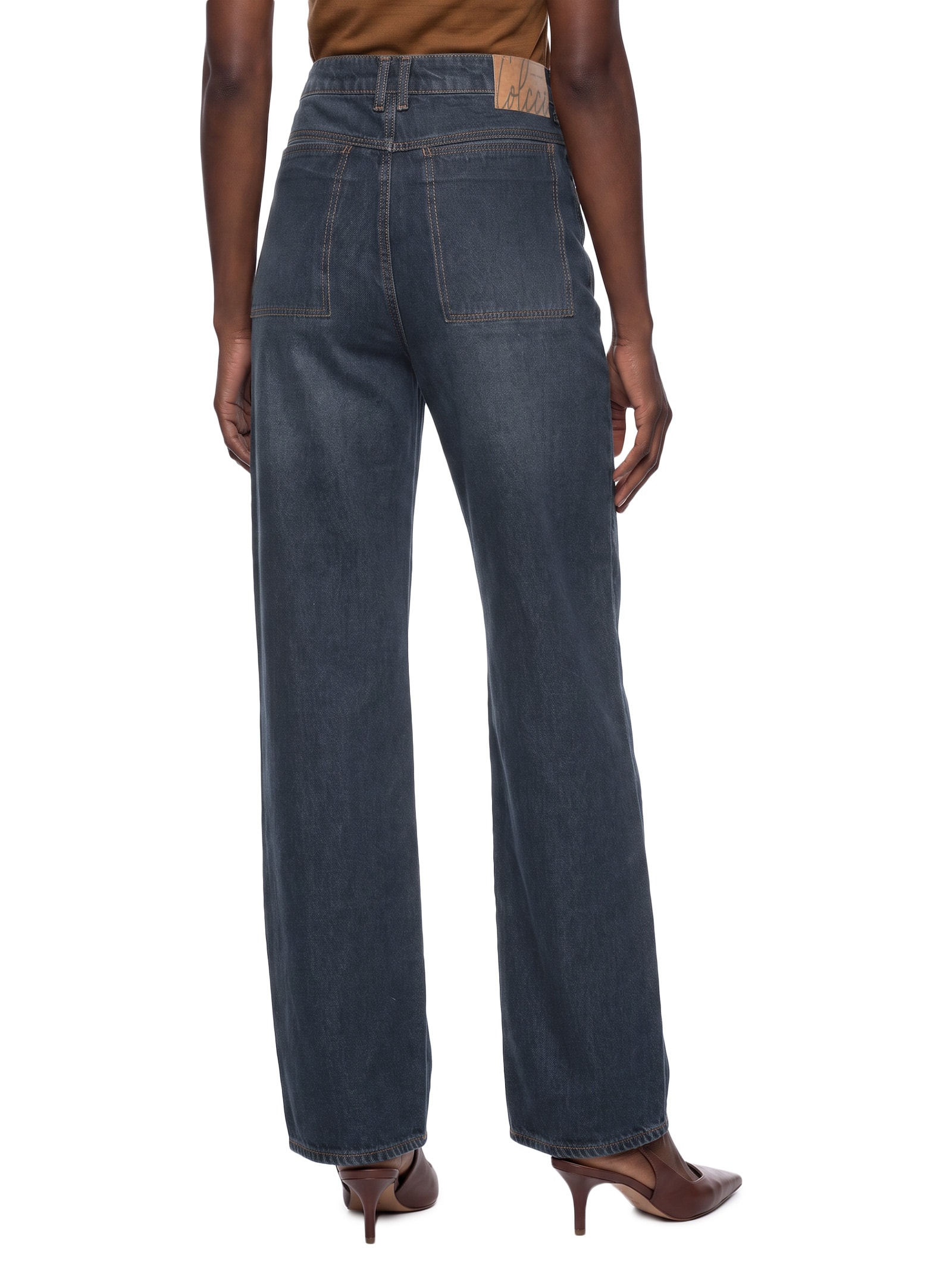 Calça Feminino Jeans Bruna Low – Azul Colcci