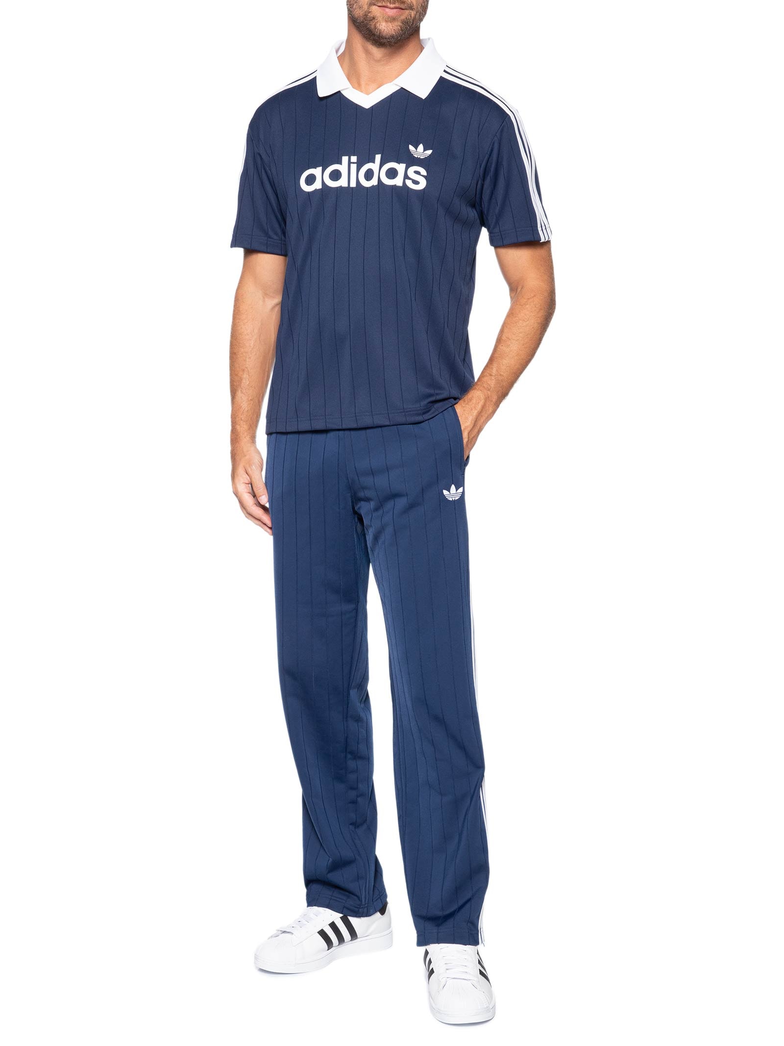 Calça Firebird Masculina Azul Adidas Originals
