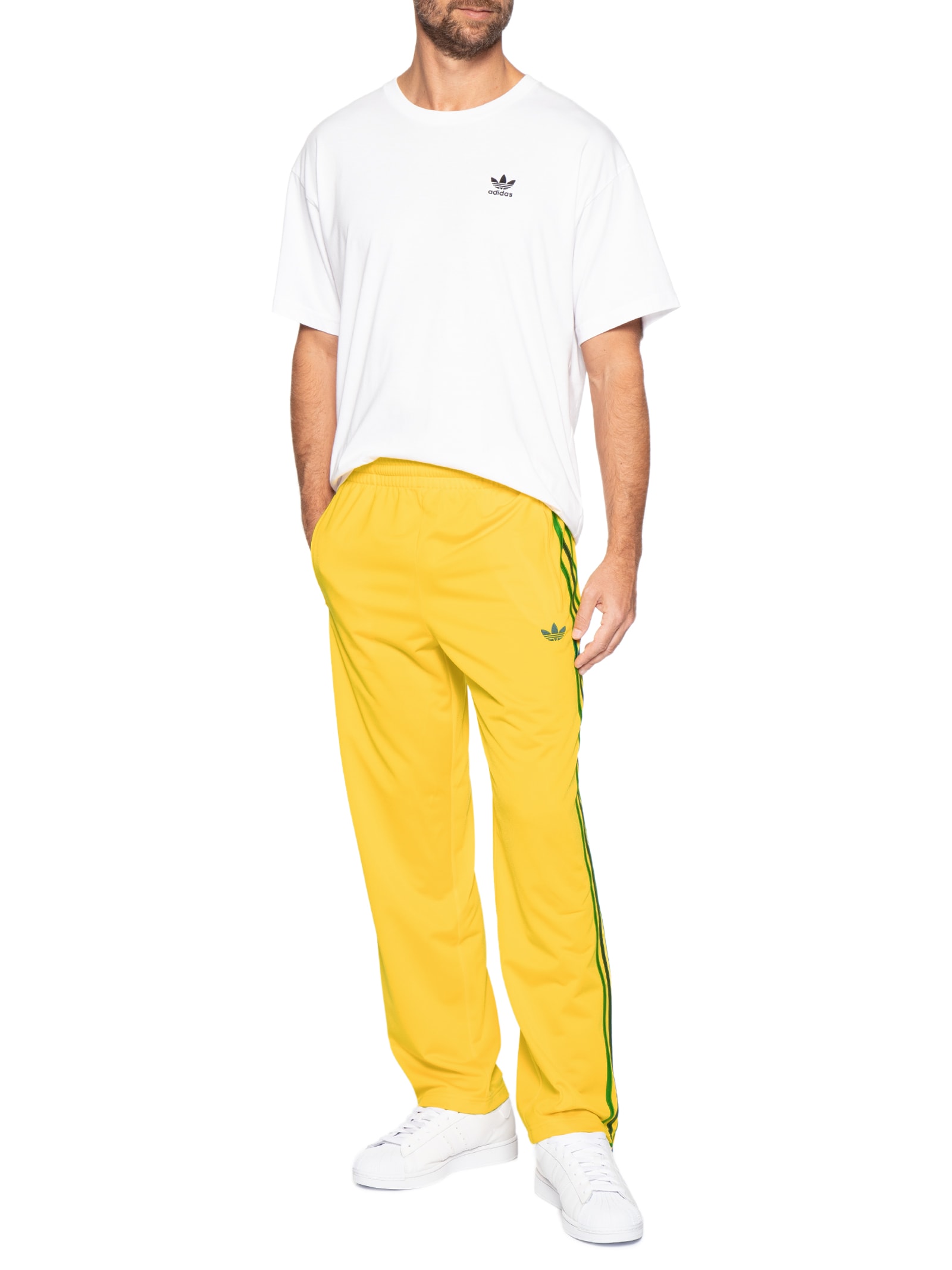 Calça Firebird TP Amarelo Adidas Originals