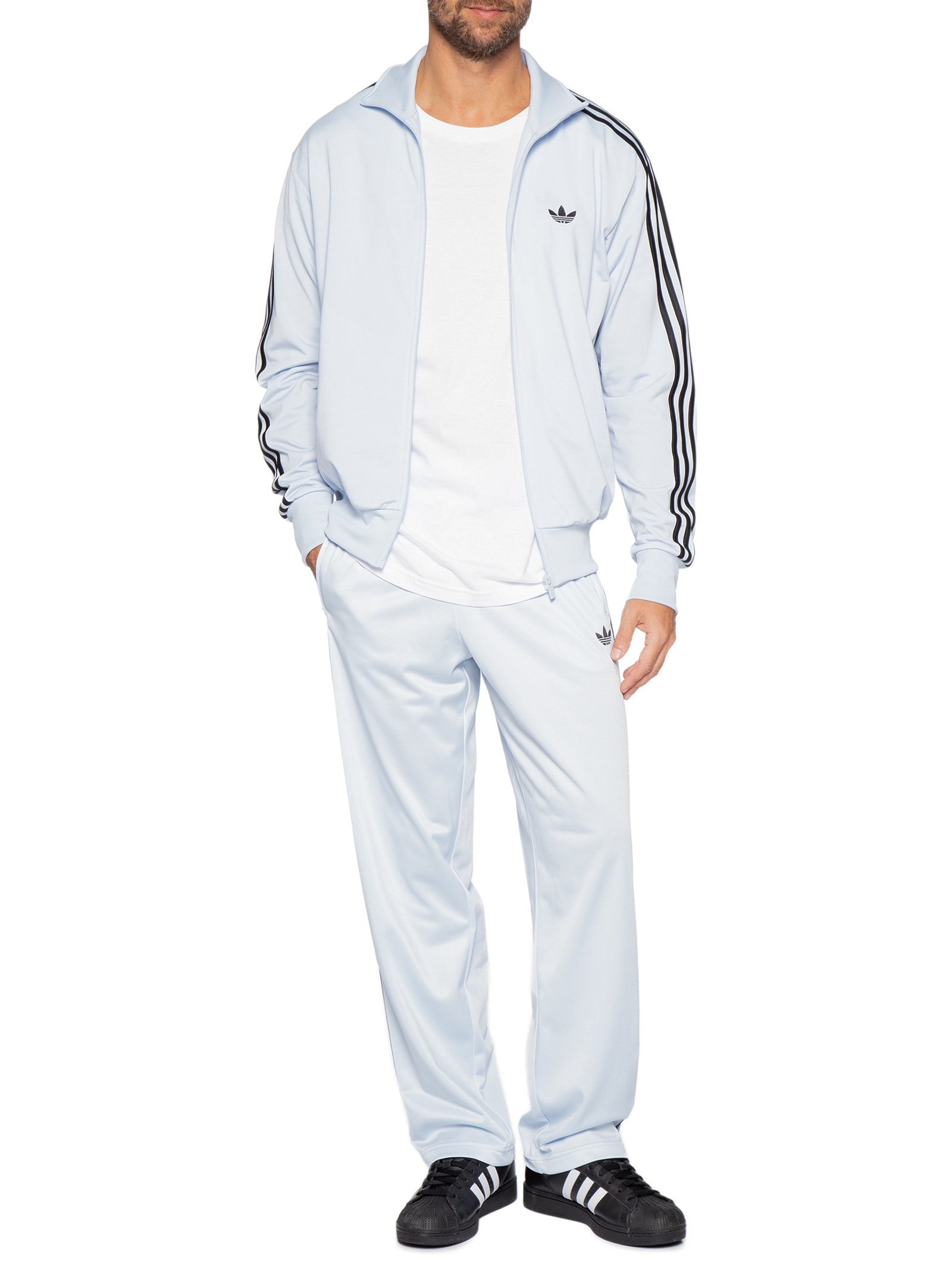 Calça Firebird TP Masculina Cinza Adidas Originals