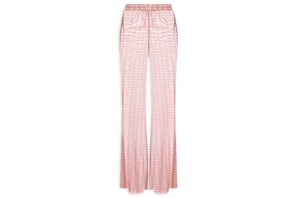 Calça Flare Feminina Tule Geo - Rosa