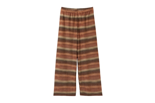 Calça Golden Chevron - Marrom