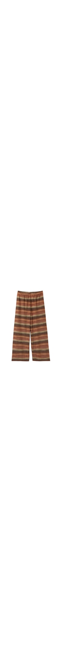 Calça Golden Chevron - Marrom