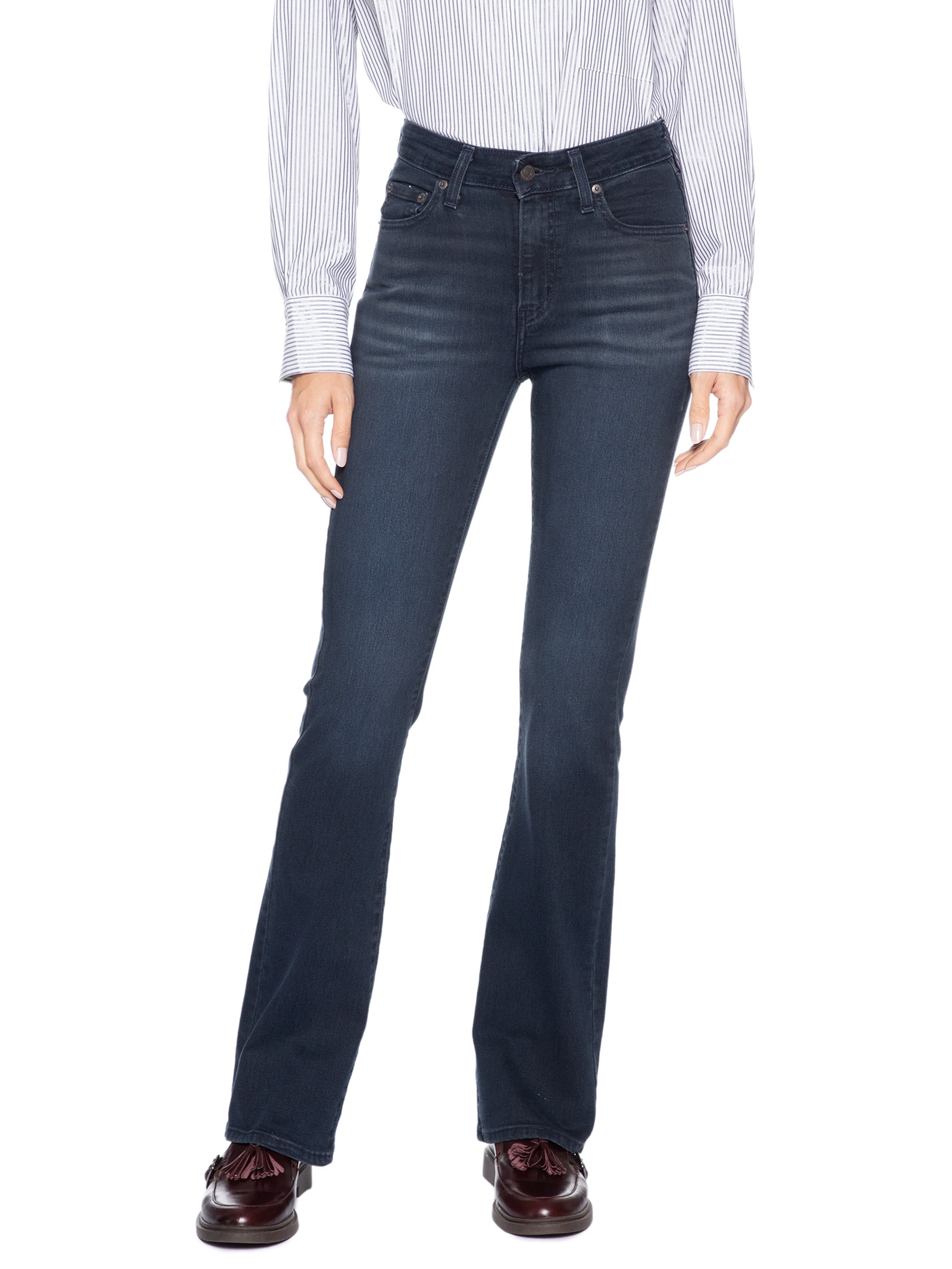 Calça Jeans 725 High Rise Bootcut Azul Levi's