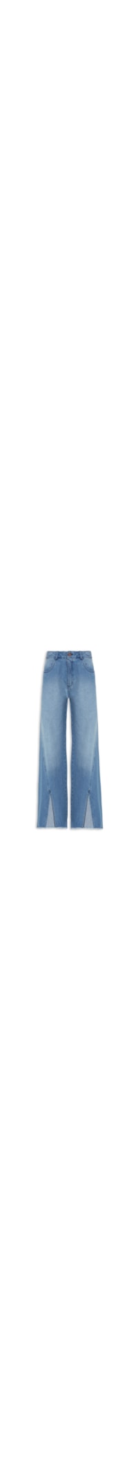 Calça Jeans Cintura Alta - Azul