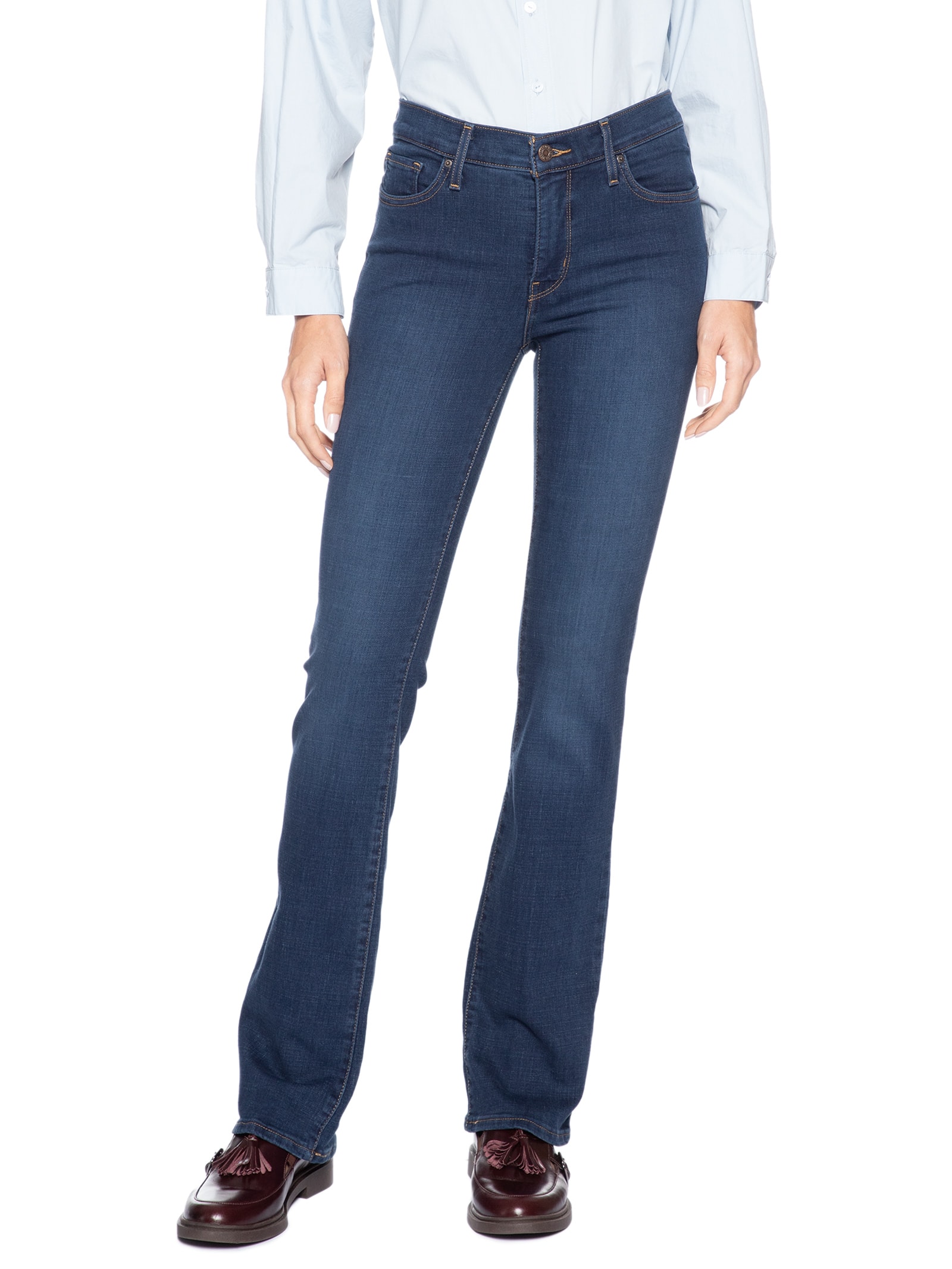 Calça Jeans Feminina 315 Shaping Boot Azul Levi's