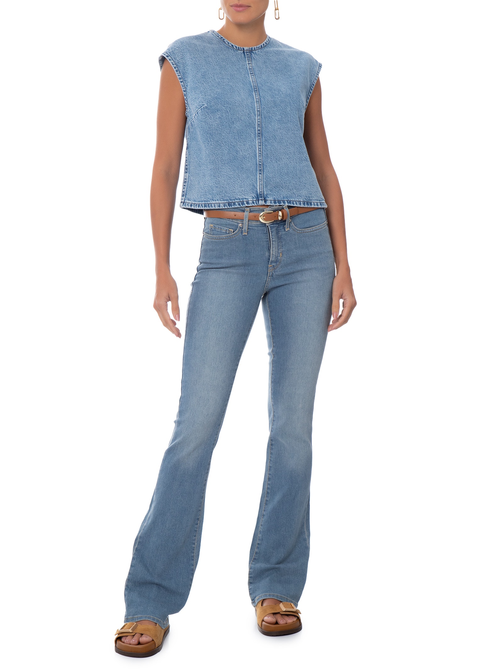 Calça Jeans Feminina 315 Shaping Boot – Azul Levi's