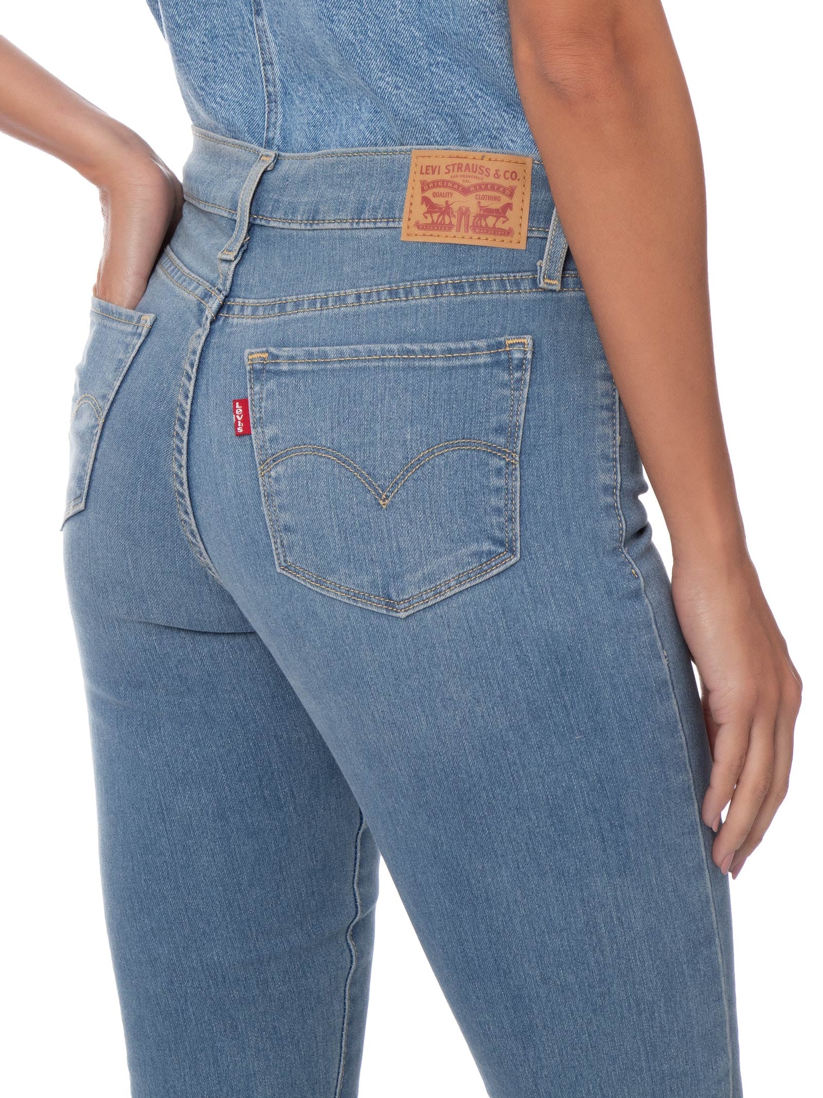 Calça Jeans Feminina 315 Shaping Boot – Azul Levi's