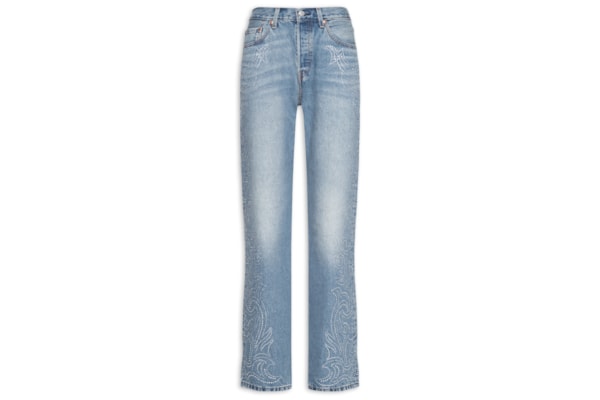 Calça Jeans Feminina 501 '90S - Azul
