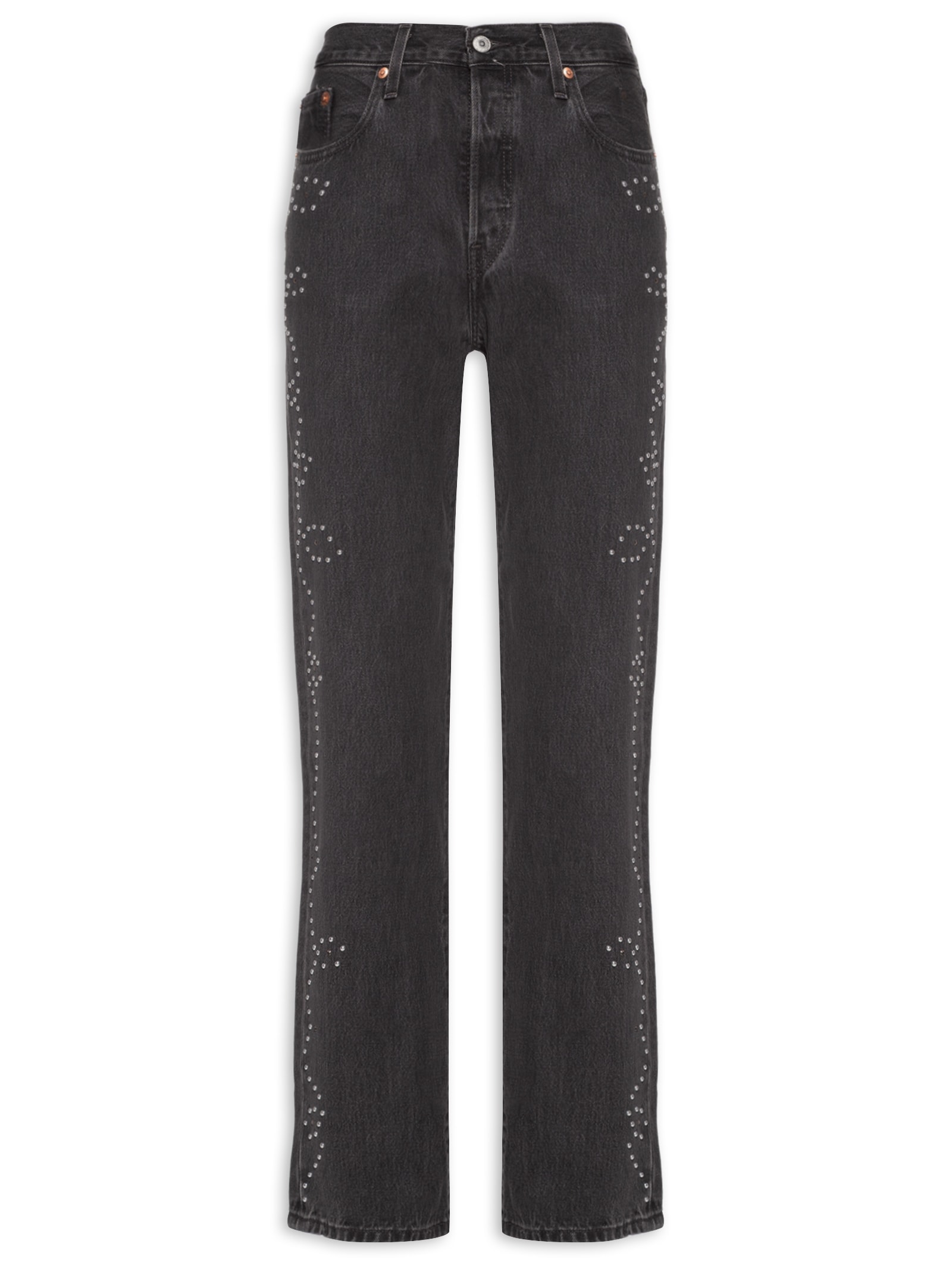 Calça Jeans Feminina 501 '90S Preto Levi's + Beyoncé