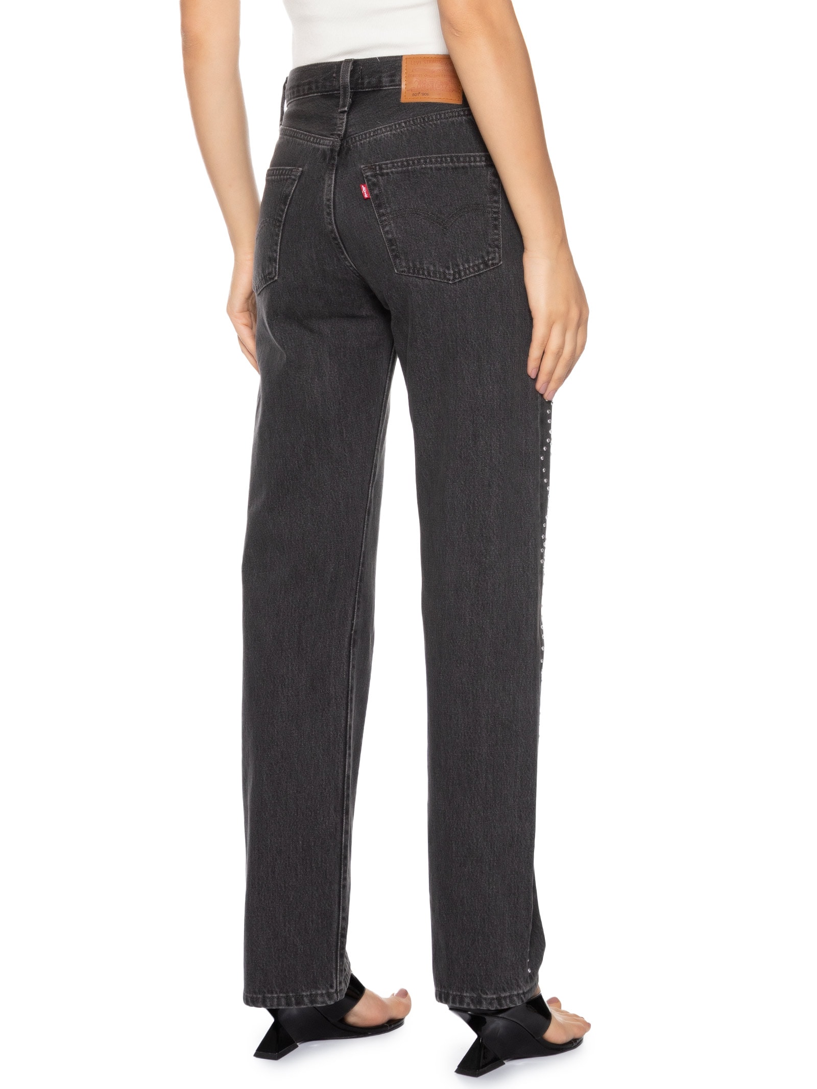 Calça Jeans Feminina 501® '90S Preto Levi's + Beyoncé