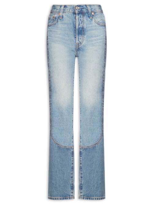 Calça Jeans Feminina 501® ’90s Western Chaps – Azul