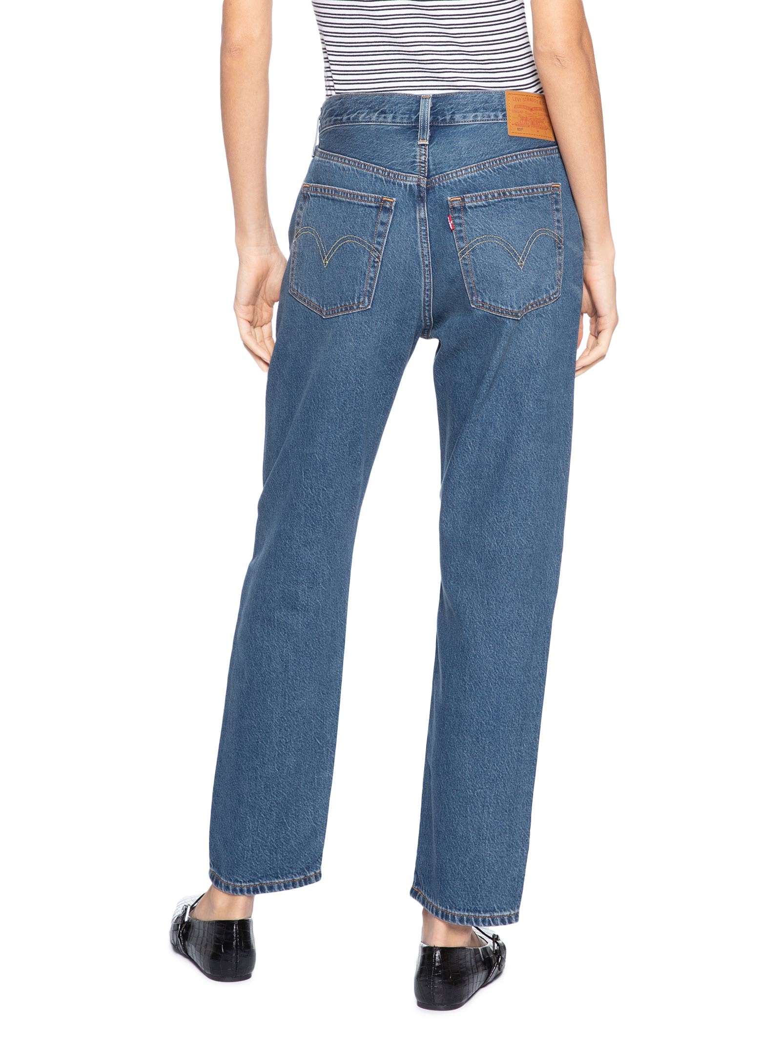 Calça Jeans Feminina 501® Crop Lightweight Azul Levi's