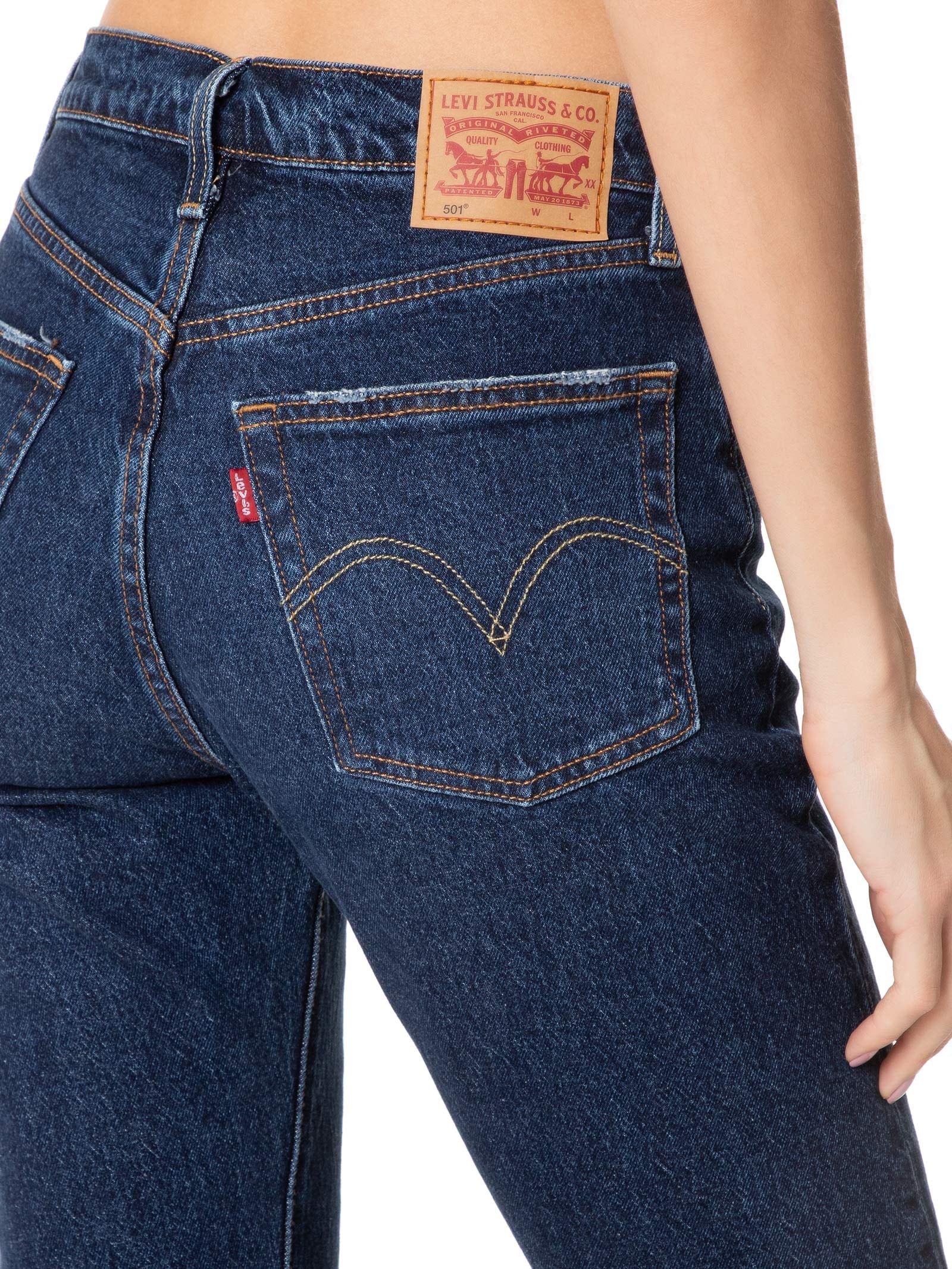 Calça Jeans Feminina 501® For Women Azul Levi's