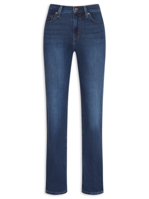 Calça Jeans Feminina 723 High Rise Straight – Azul