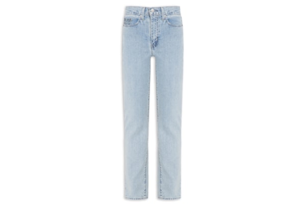 Calça Jeans Feminina 724 High Rise Straight - Azul