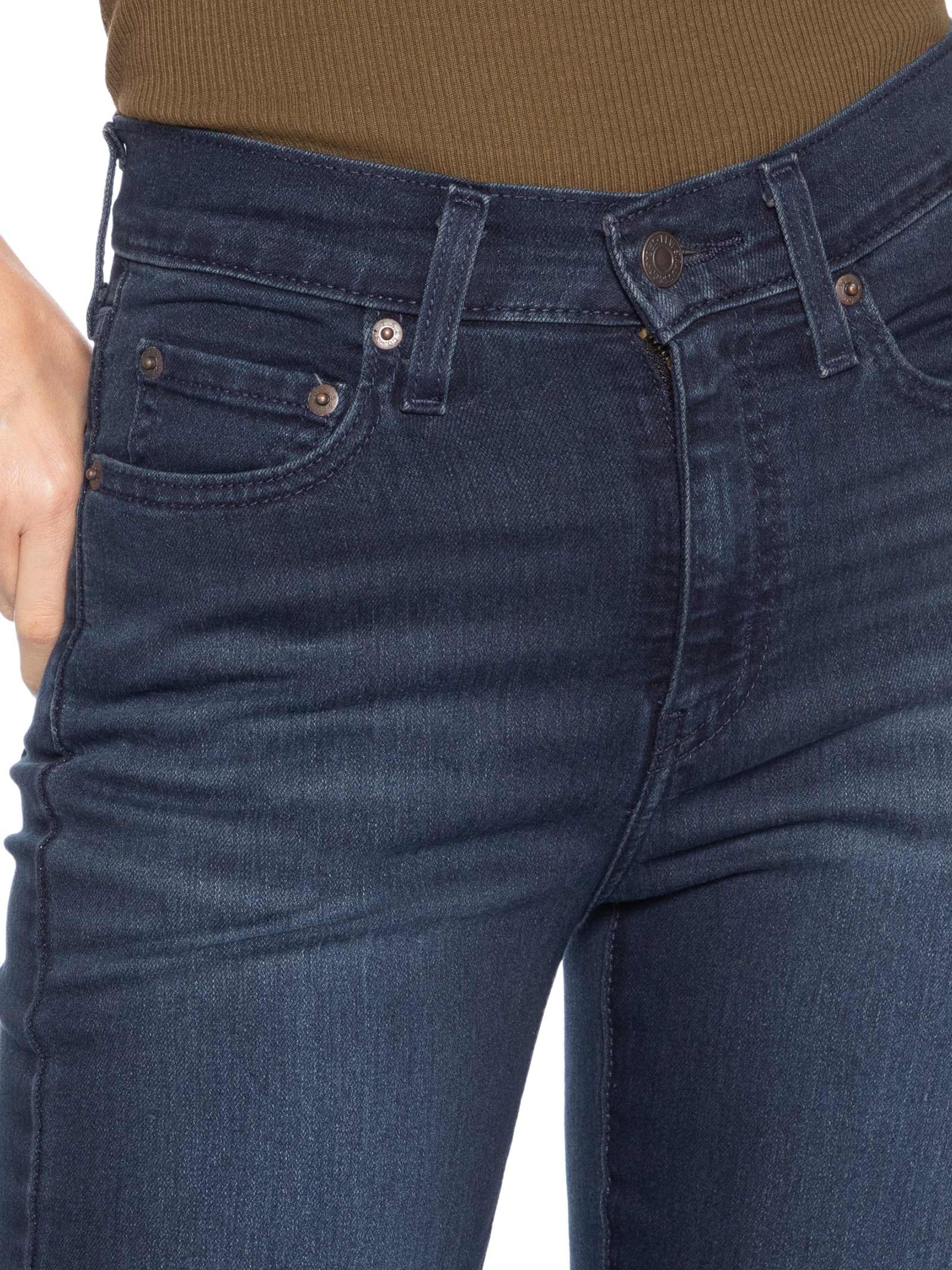 Calça Jeans Feminina 724 High Rise Straight Azul Levi's