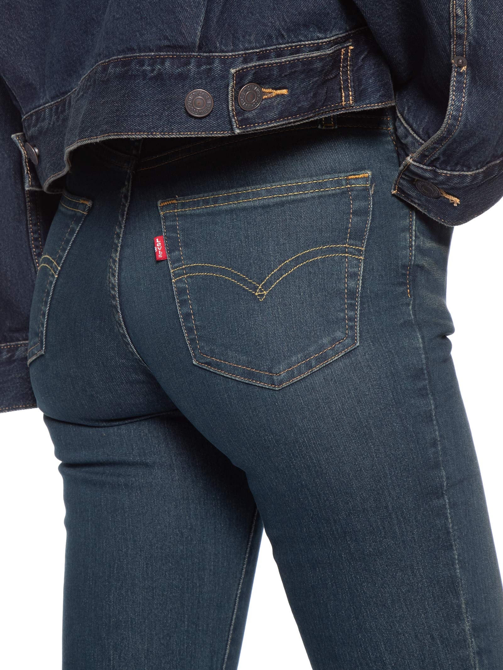 Calça Jeans Feminina 725 High Rise Bootcut Azul Levi's