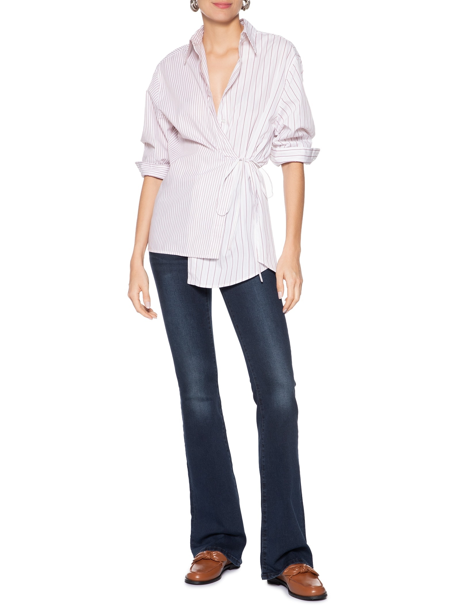 Calça Jeans Feminina 726 Hr Flare Azul Levi's