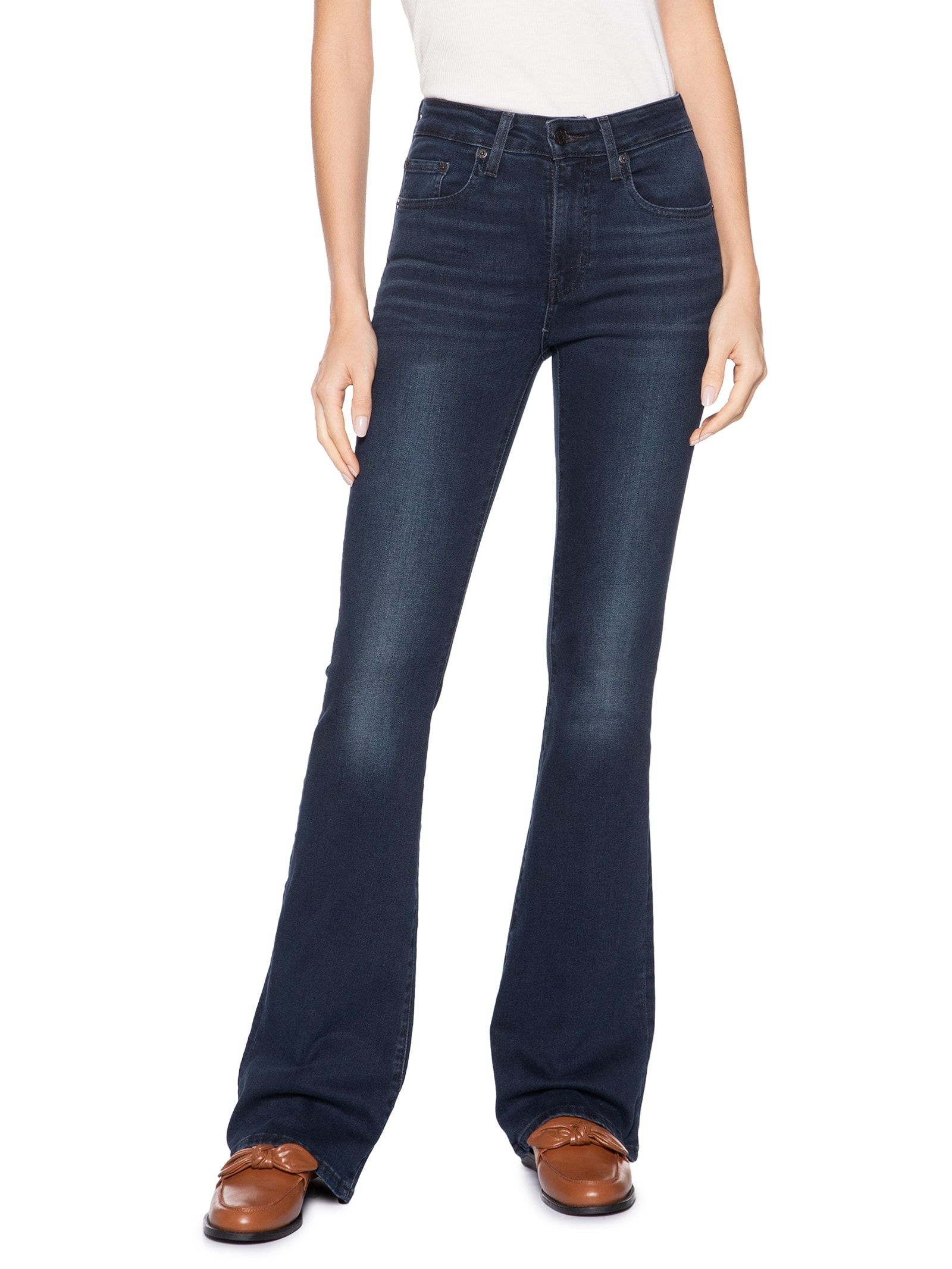 Calça Jeans Feminina 726 Hr Flare Azul Levi's