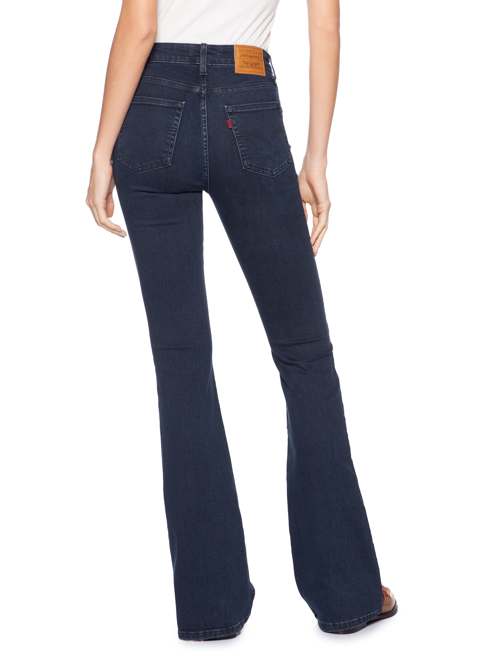 Calça Jeans Feminina 726 Hr Flare Azul Levi's