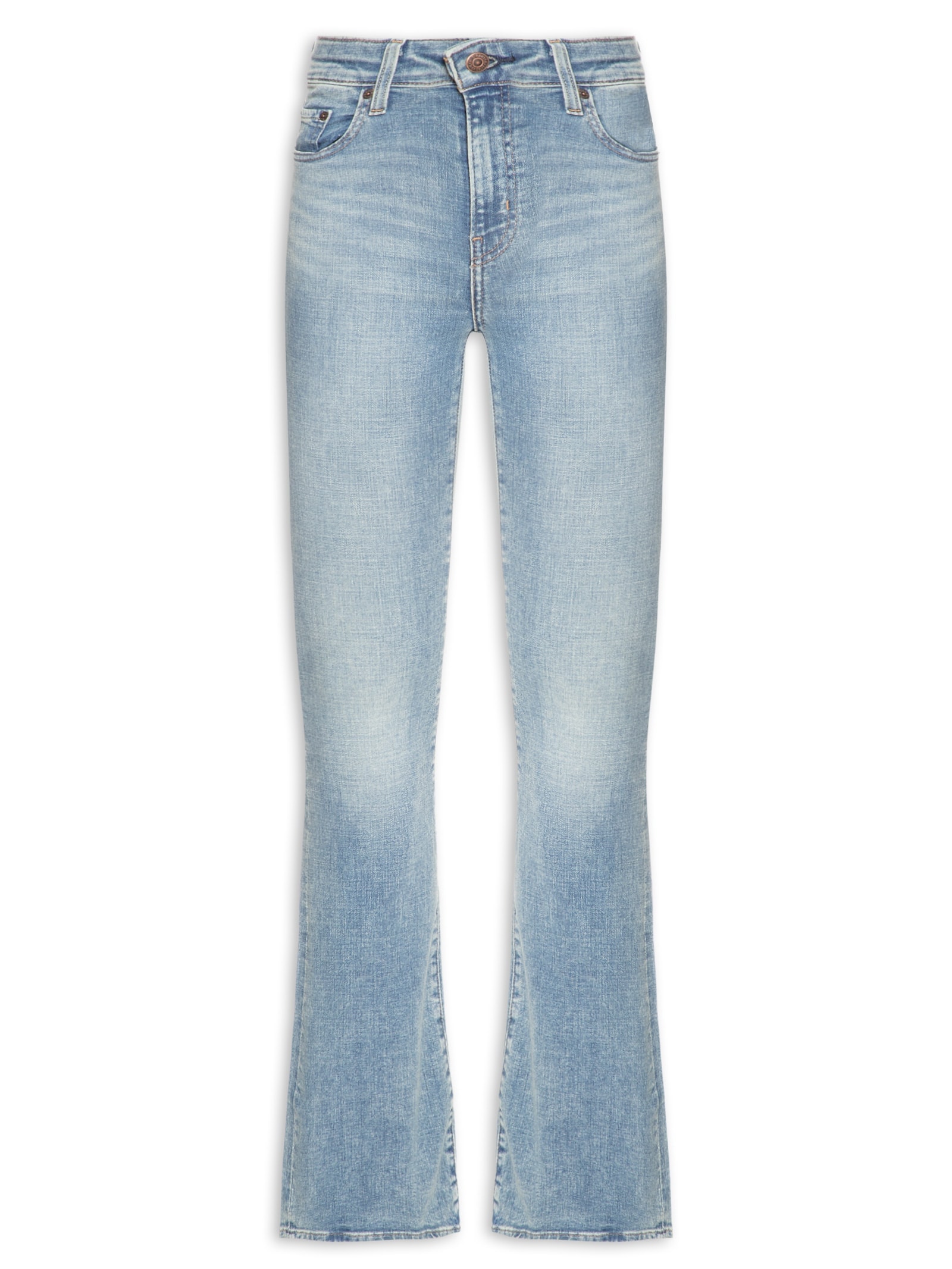 Calça Jeans Feminina 726 HR Flare Azul Levi's
