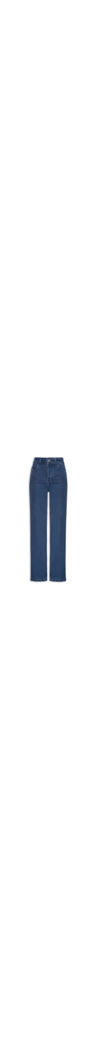 Calça Jeans Feminina A Super Reta 1967 - Azul
