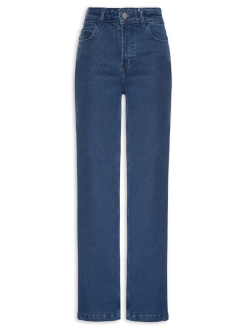 Calça Jeans Feminina A Super Reta 1967 - Azul