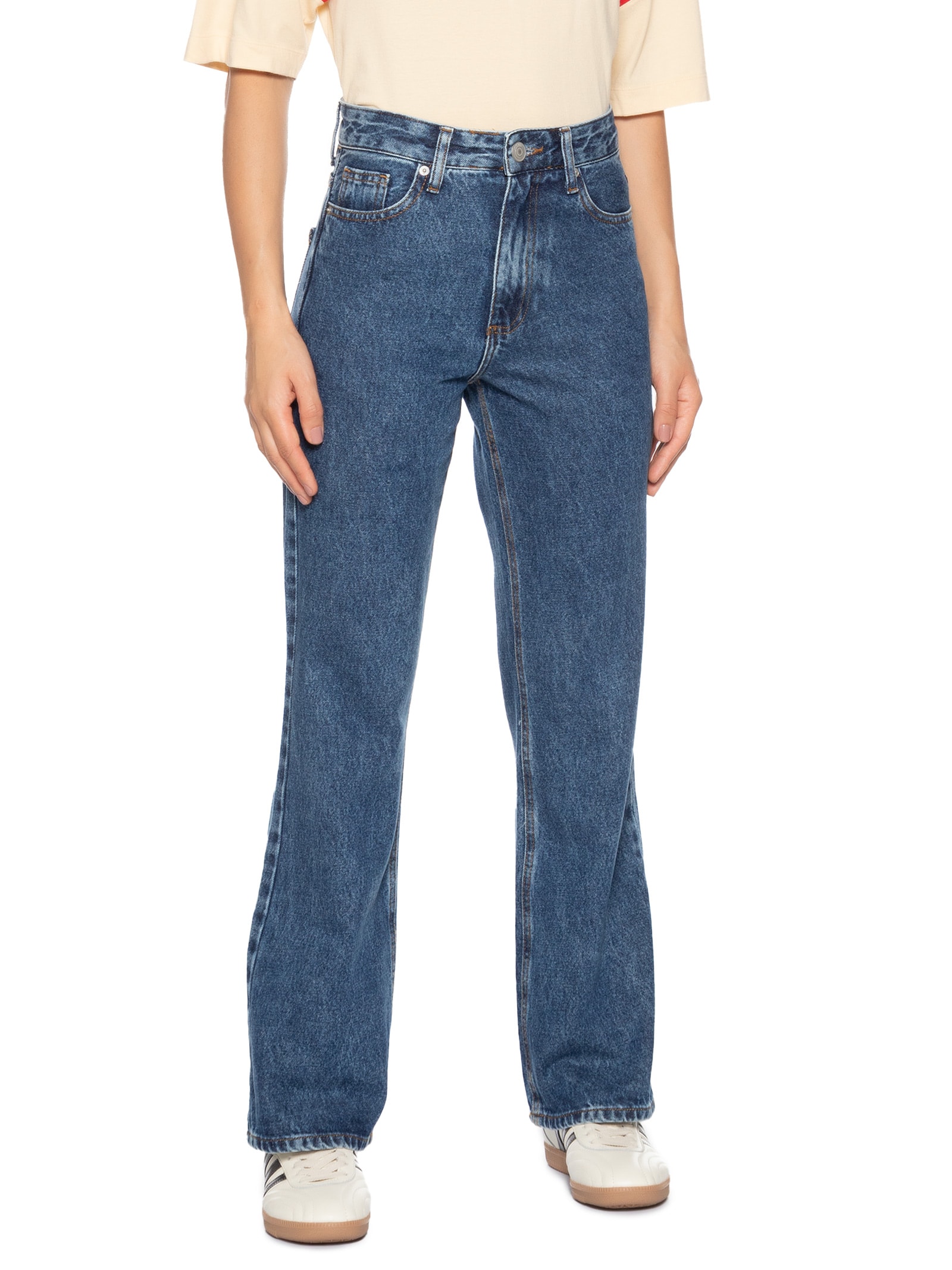 Calça Jeans Feminina Azul Hering