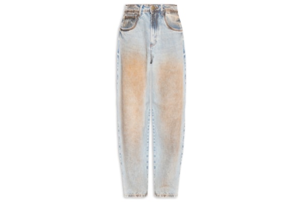 Calça Jeans Feminina Balloon Super High - Azul