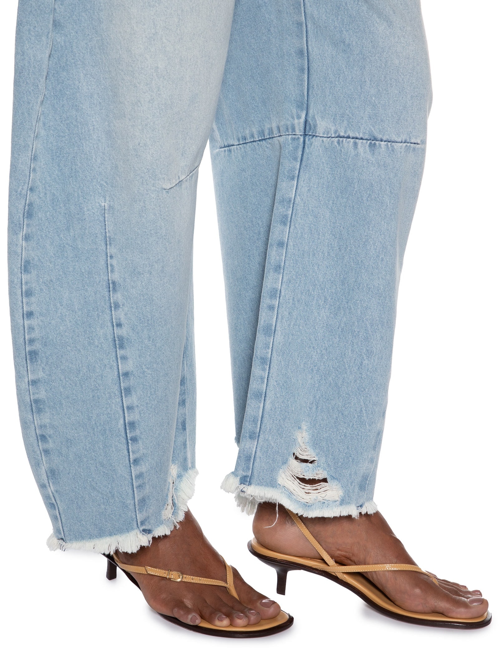 Calça Jeans Feminina Barril Azul Colcci