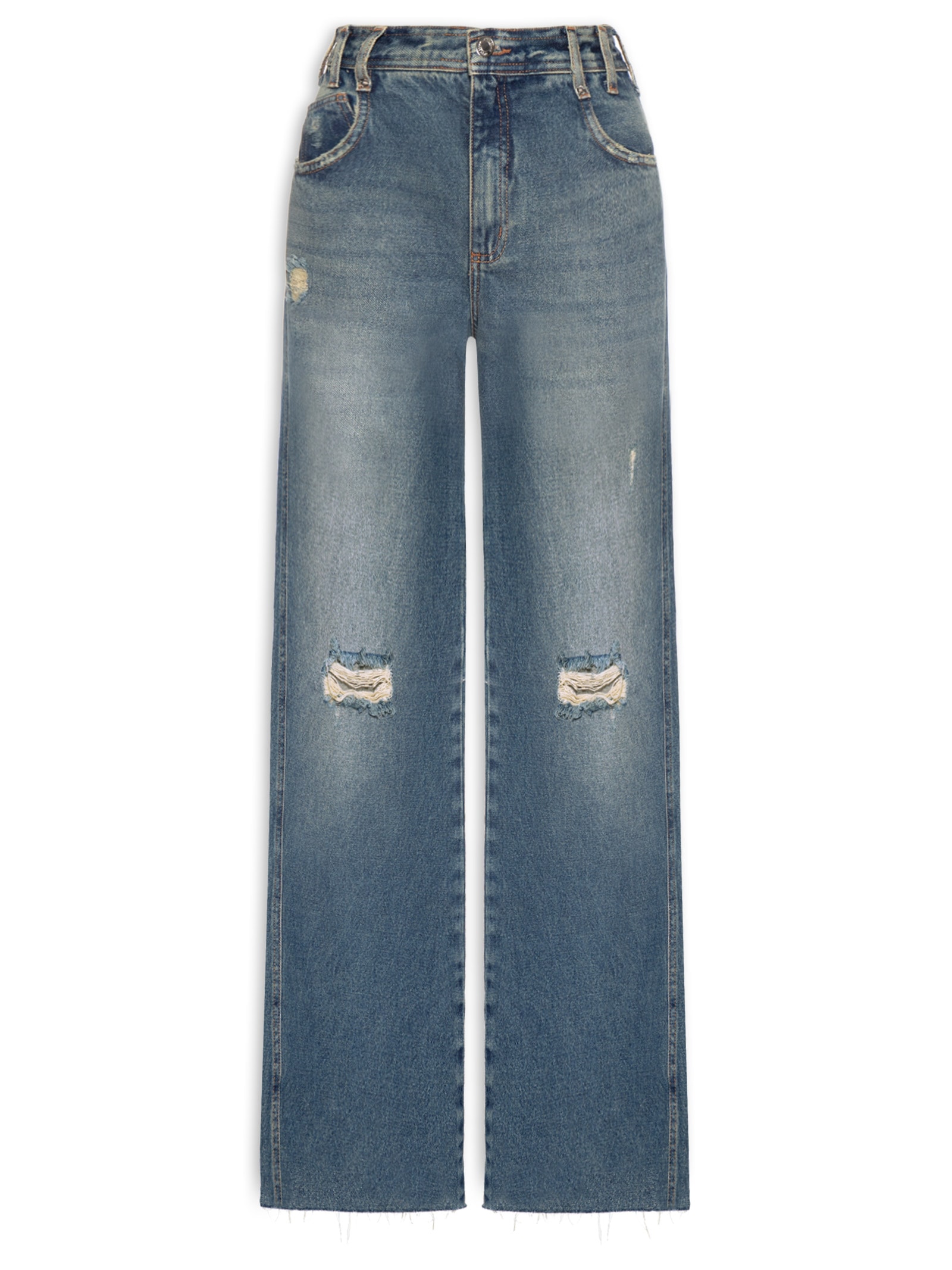 Calça Jeans Feminina Basic Comfort Azul Open