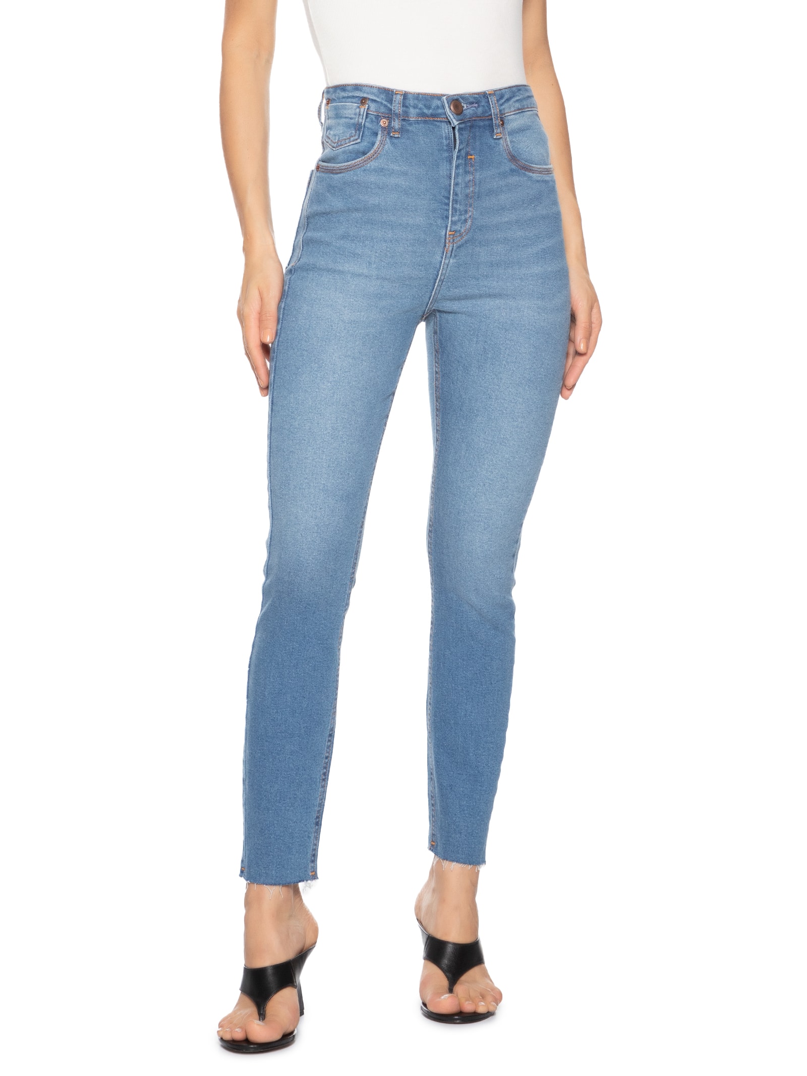Calça Jeans Feminina Basic High Azul Animale