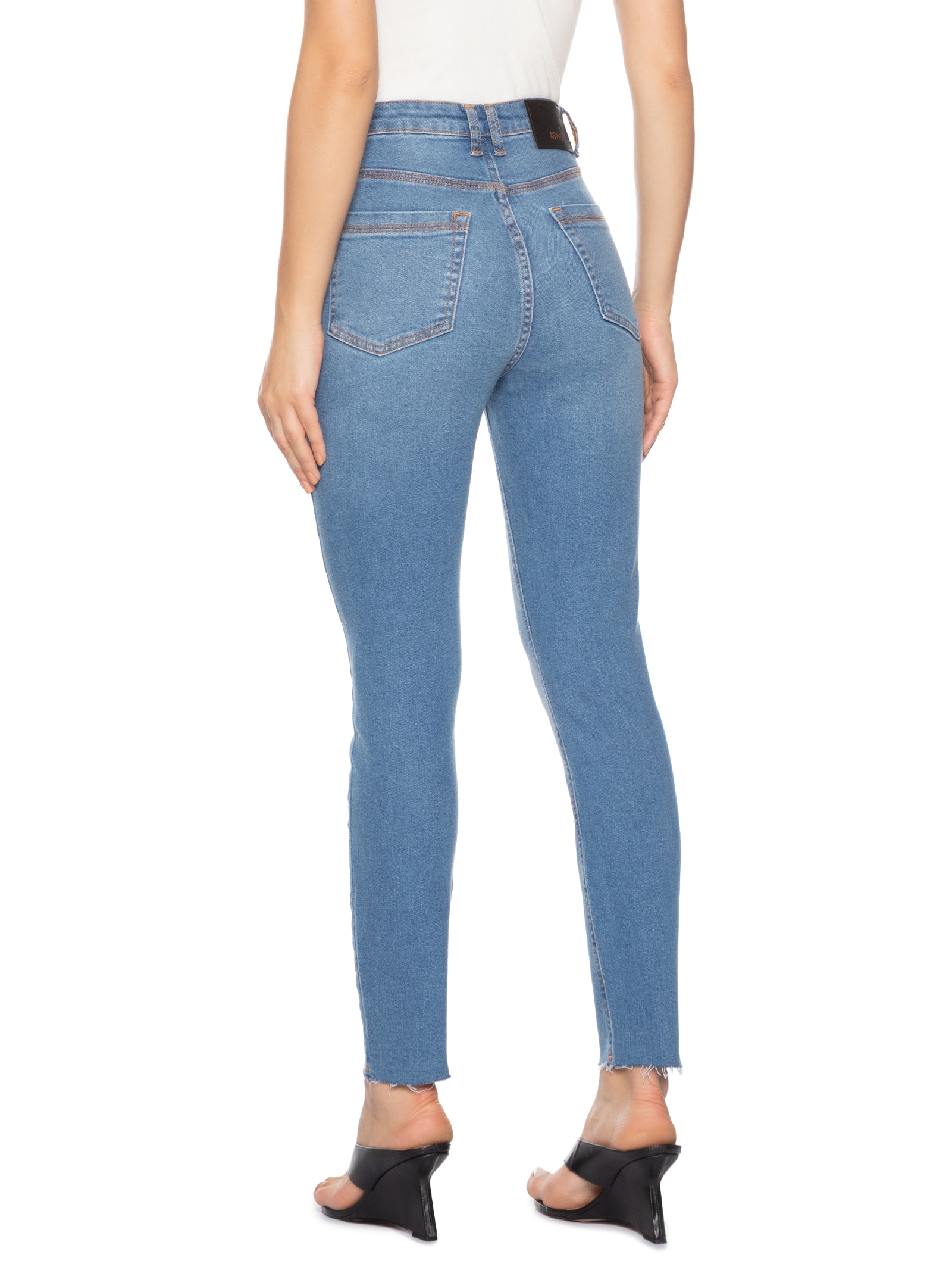 Calça Jeans Feminina Basic High Azul Animale
