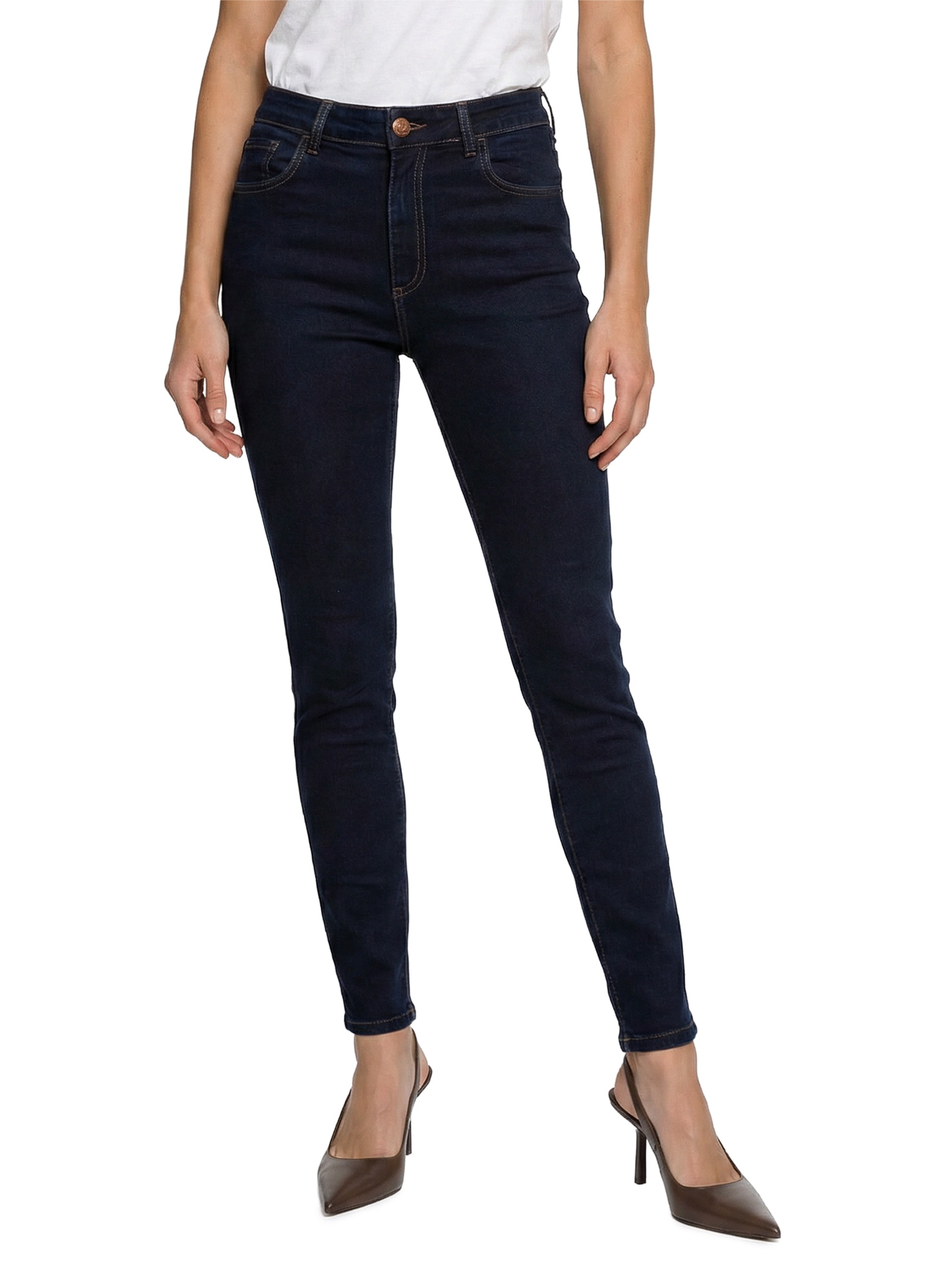 Calça Jeans Feminina Bia Azul Colcci