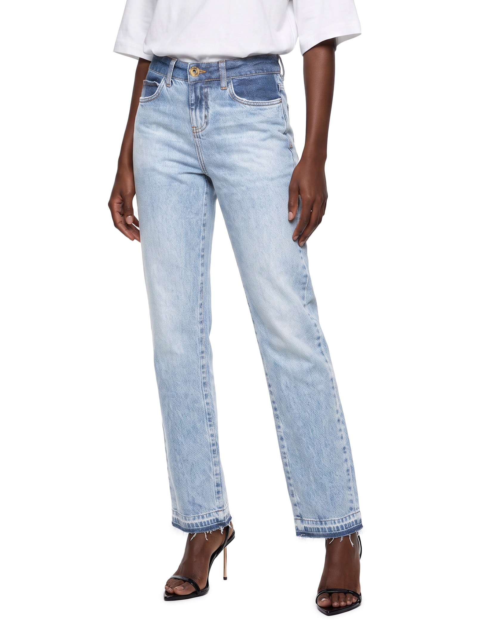 Calça Jeans Feminina Bia Azul Colcci