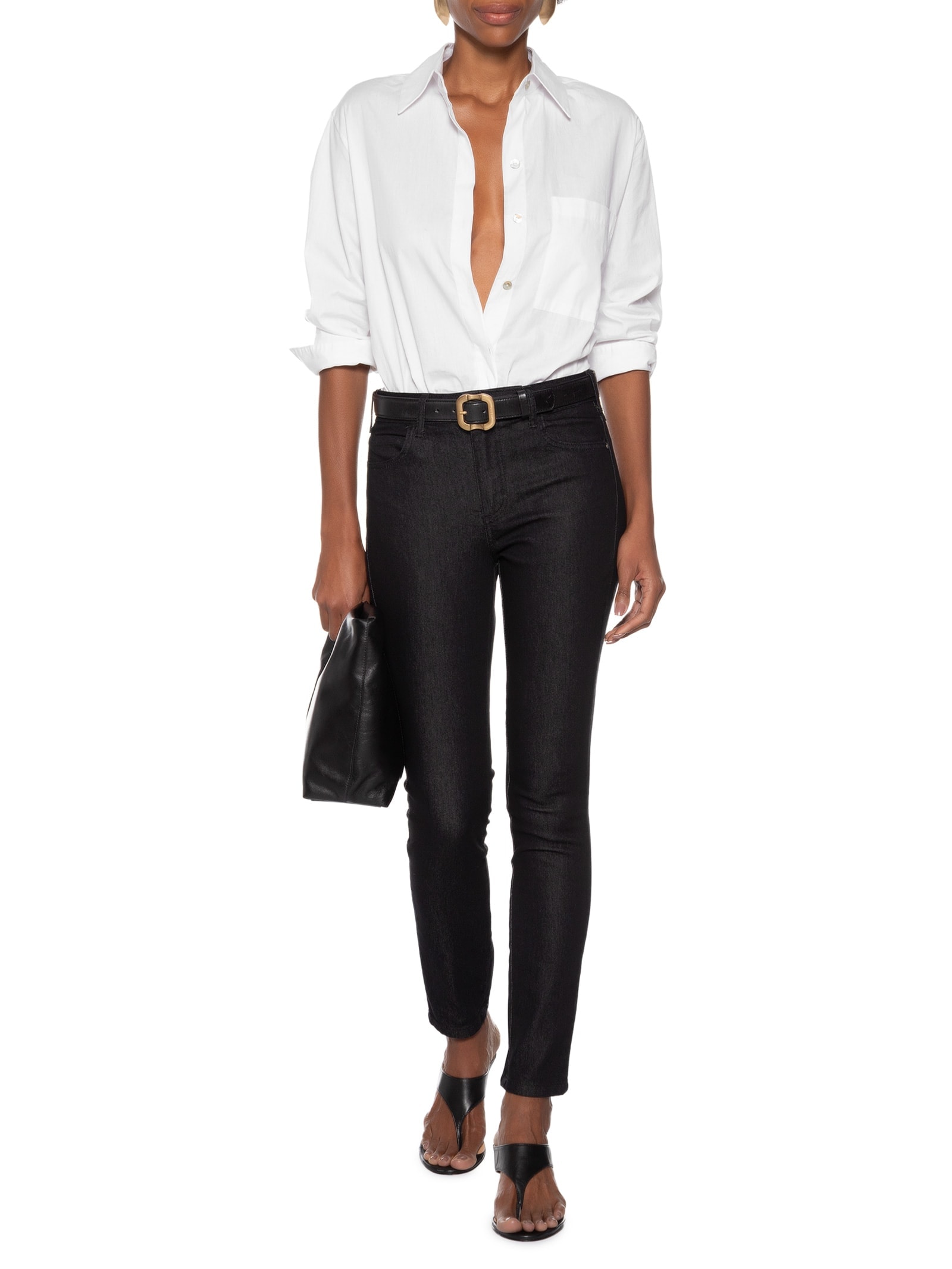 Calça Jeans Feminina Bia Preto Colcci