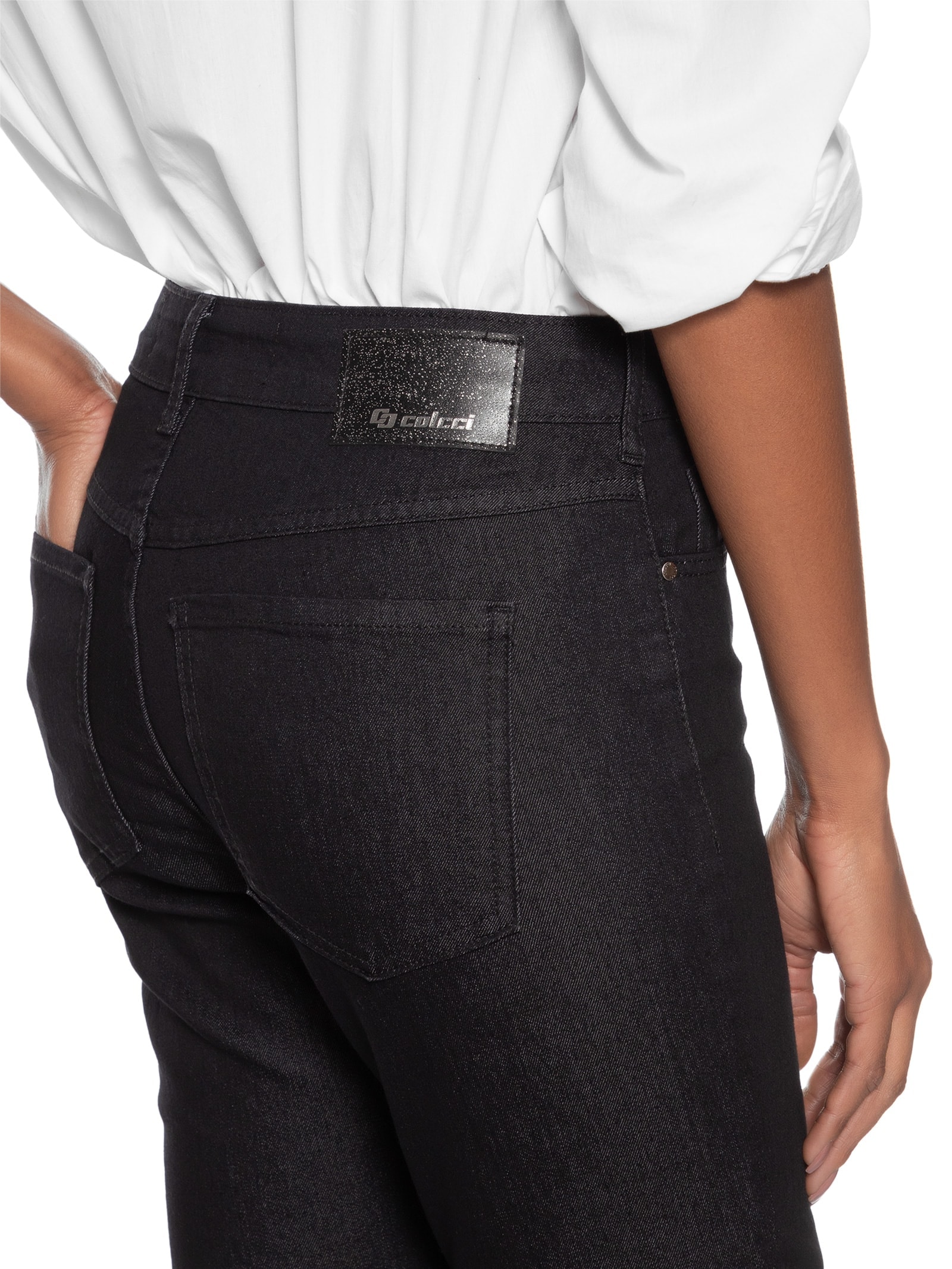 Calça Jeans Feminina Bia Preto Colcci