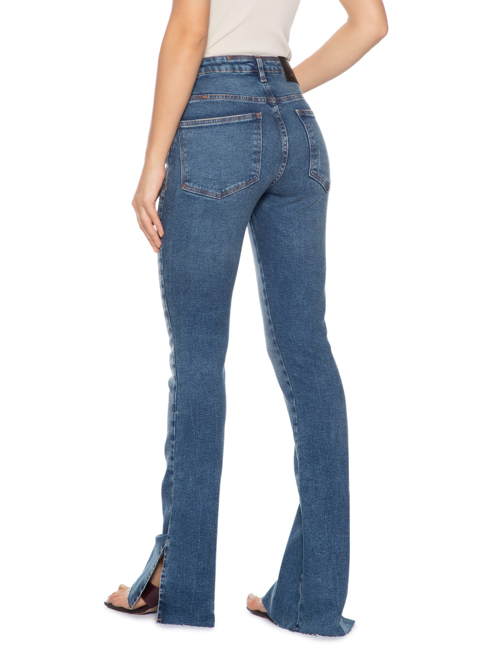 Calça Jeans Feminina Boot Basic Azul Animale
