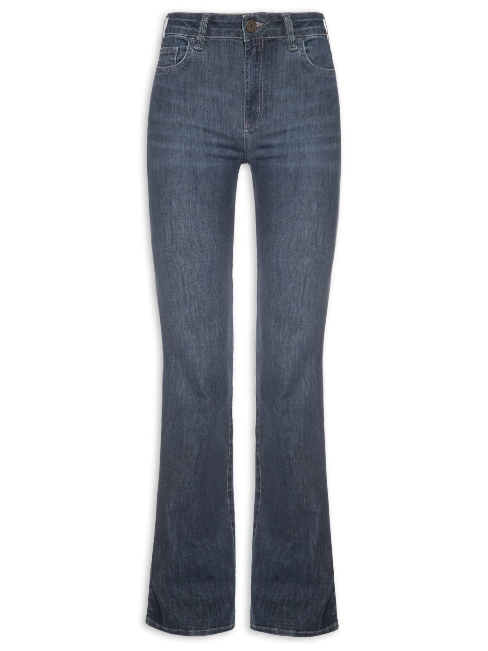Calça Jeans Feminina Boot Cut Azul Forum