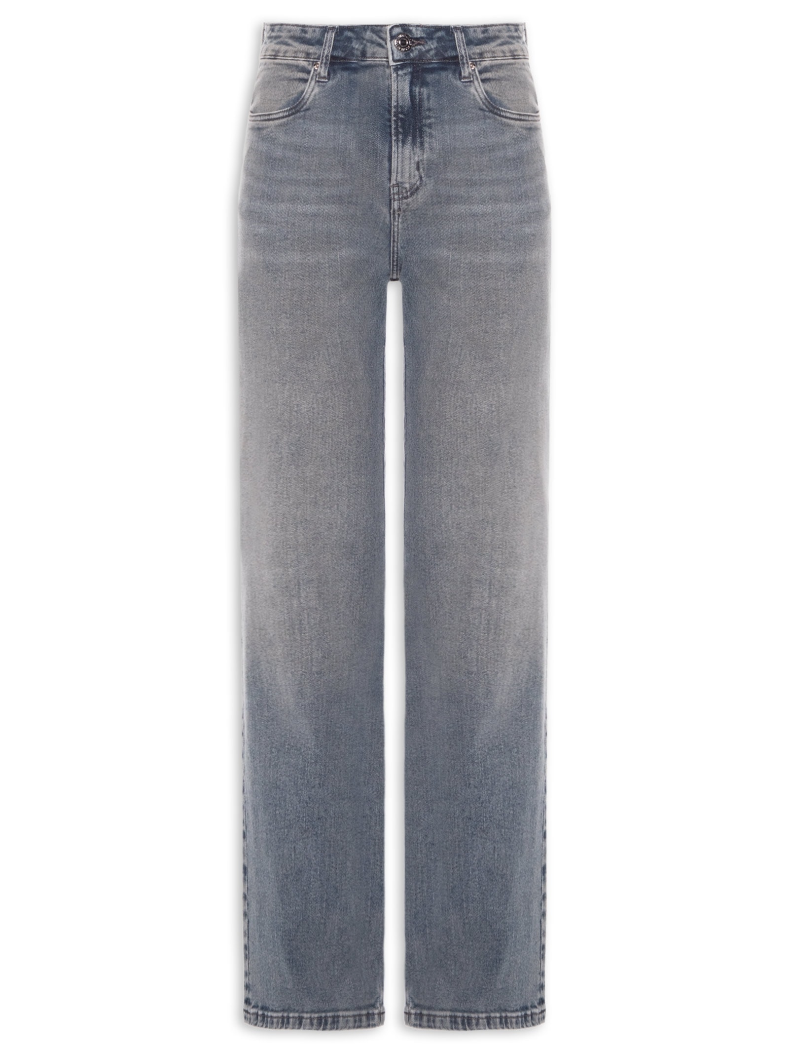 Calça Jeans Feminina Boot Vintage New Basic Azul Animale Jeans