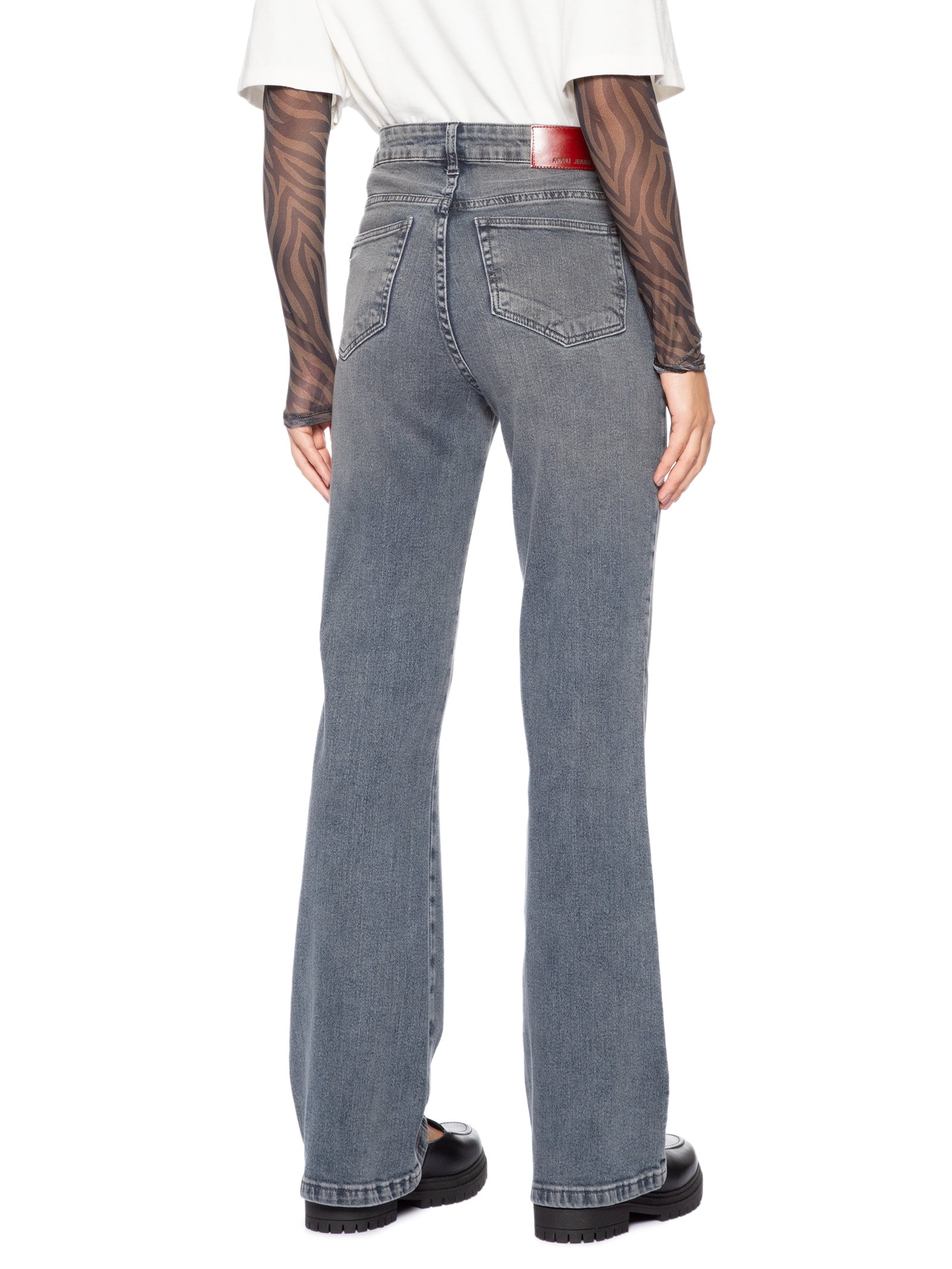 Calça Jeans Feminina Boot Vintage New Basic Azul Animale Jeans